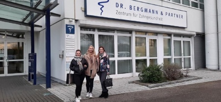 С 3 по 7 февраля 2020 года помощники врача стоматолога хирурга провели неделю стажировки , практики и обучения в Германии в клинике Professor Dr. Bergmann and partners.