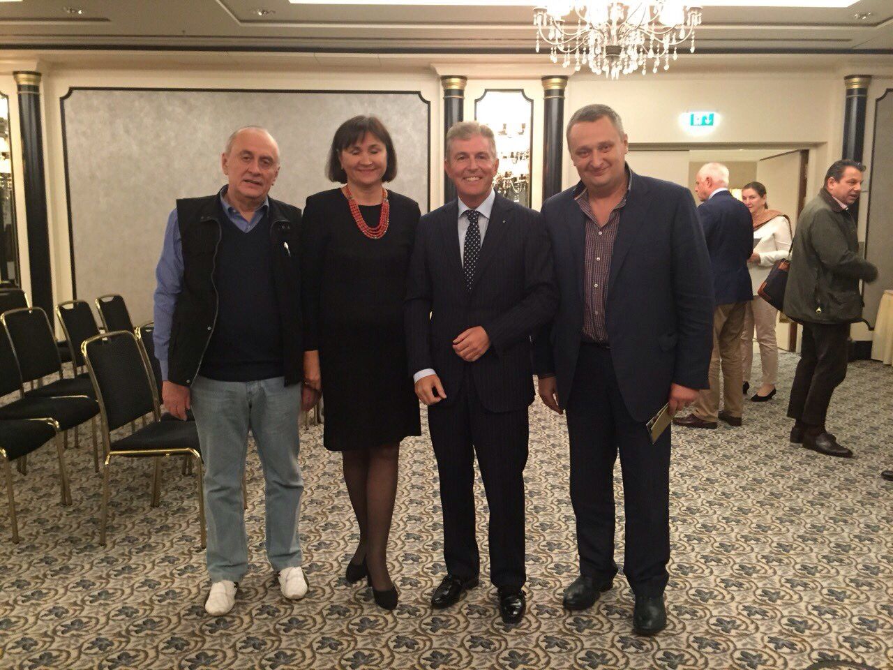 With the new president of DGOI, Fred Bergman